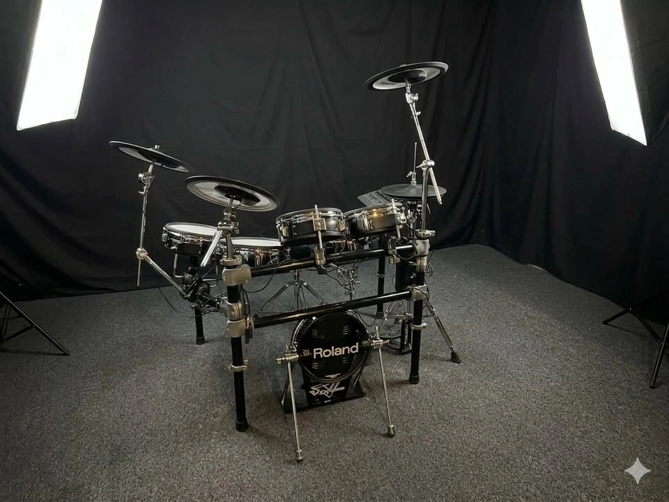 Roland TD-20K Flagship Studio V-Drums 6-Piece Expanded Setup - photo 2
