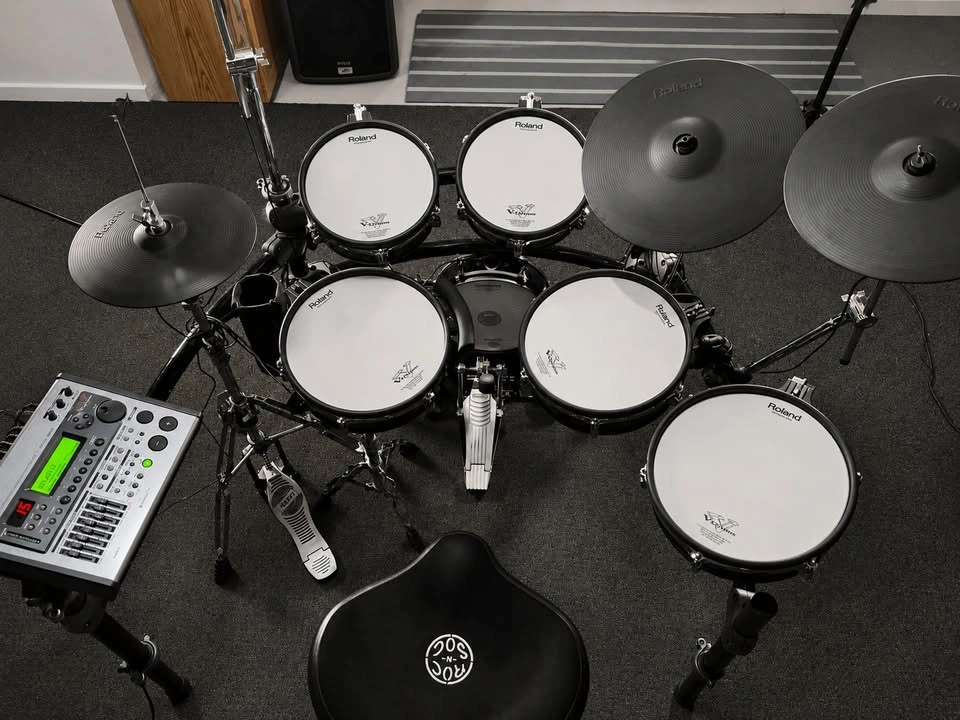 Roland TD-20K Flagship Studio V-Drums 6-Piece Expanded Setup - photo 3