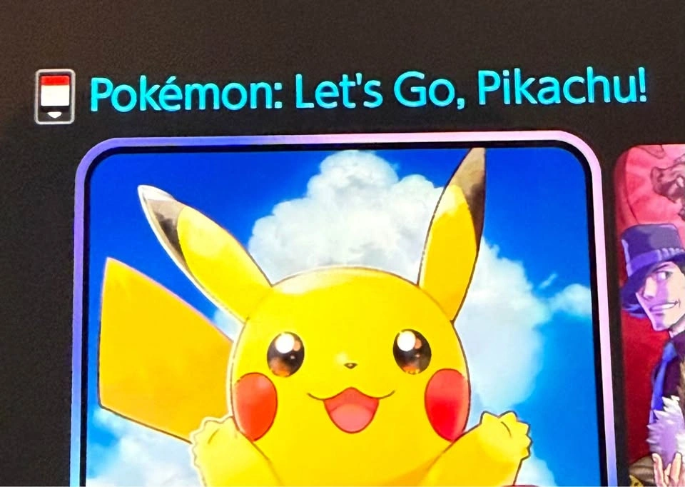 [USED] Pokemon Let's Go Pikachu - Nintendo Switch - photo 3