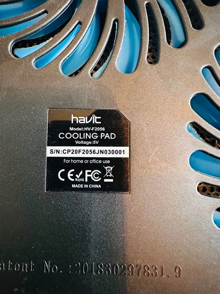 Havit HV-F2056 3-Fan USB Laptop Cooling Pad - photo 2