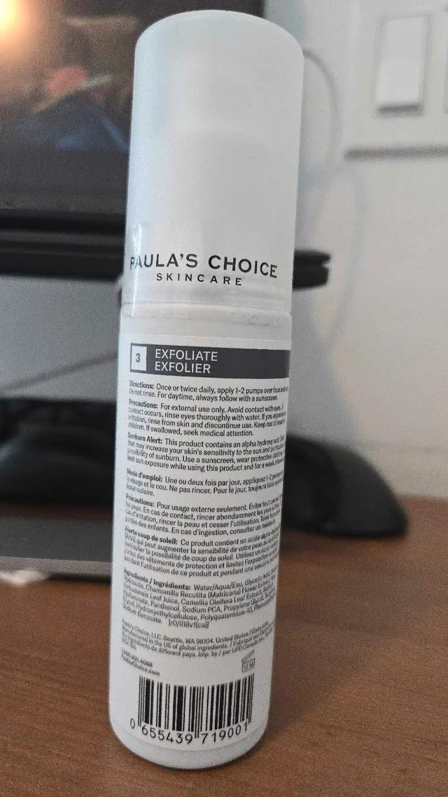 Paula's Choice Exfoliate 8% AHA Gel Exfoliant image indicator(2)