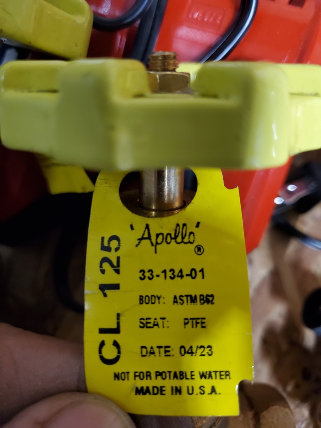 Apollo Shut off Valves - photo 2