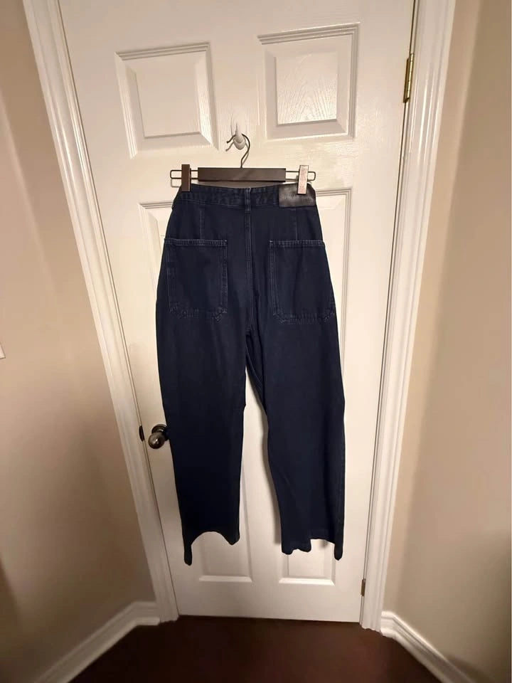 [USED] Zara High-Waisted Wide Leg Jeans – Size 31 - photo 3