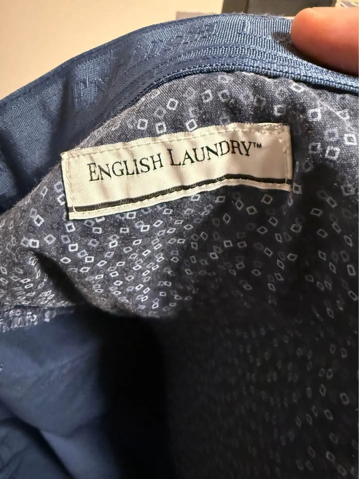 [USED] English Laundry Men’s Blue Pants 38x34 - photo 2