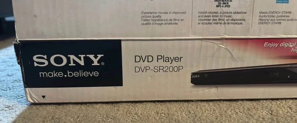 Sony DVD Player - photo 3