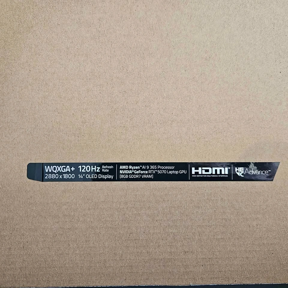 NEW Gaming Laptop, 3K OLED, RTX 5070, Ryzen AI 9 365, 32GB RAM - photo 5