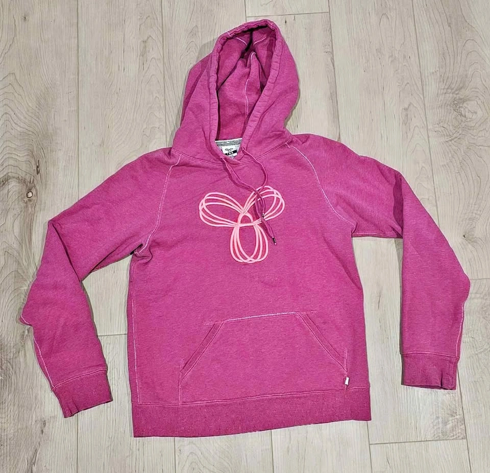 TNA Aritzia Hooded Pullover - Pink - Medium