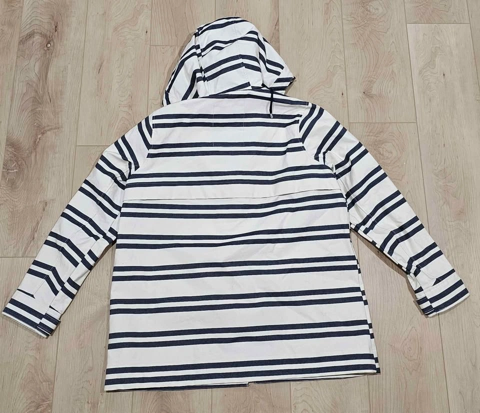 Abercrombie & Fitch Striped Rain Jacket - Women's L - photo 2