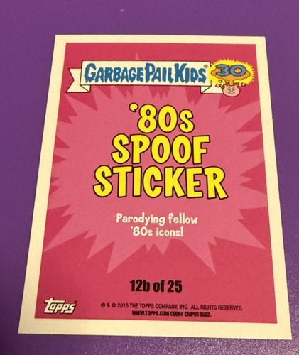 Don Key #12b Donkey Kong Garbage Pail Kids GPK 2015 30th Anniver - photo 2