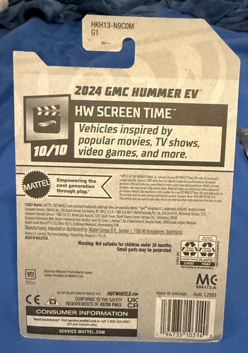Hot Wheels 2024 GMC HUMMER EV Barbie The Movie - photo 3
