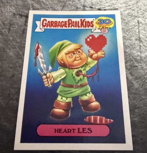 2015 Topps Garbage Pail Kids GPK 30th Anniversary HEART LES #14b