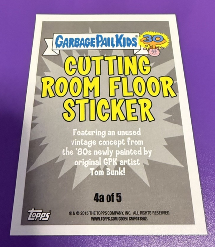 Jokester Joey 2015 Garbage Pail Kids 30th Anniversary - photo 2