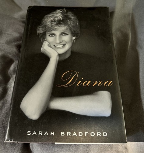 Diana by Sarah Bradford Large Print Hardcover Biography B65