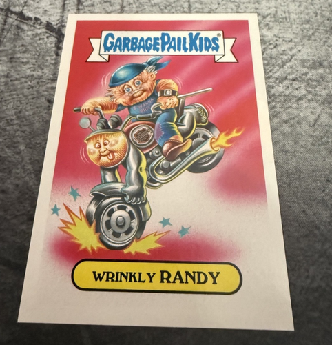 Garbage Pail Kids Topps Wrinkly Randy #31a 2016 American As Appl