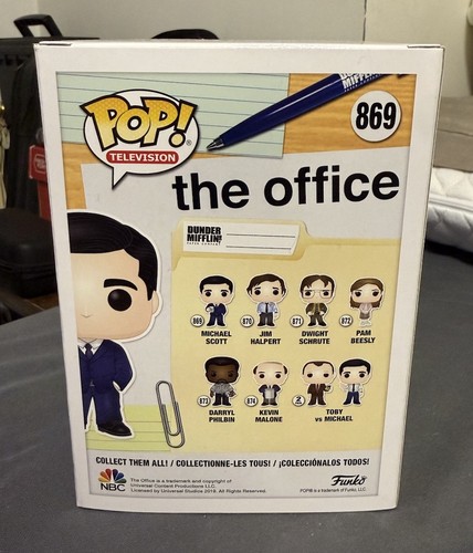 Michael Scott POP Vinyl Figure #869 Funko The Office New - photo 3