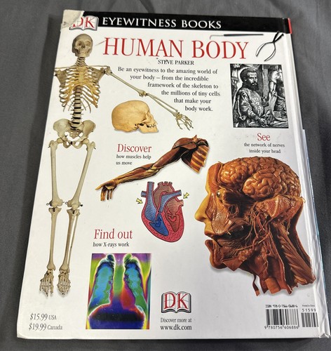 DK Eyewitness Bks.: Human Body by Steve Parker (2004, Hardcover) - photo 2
