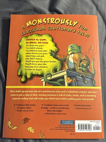 Substitute Creacher - Paperback By Chris Gall - GOOD - photo 2