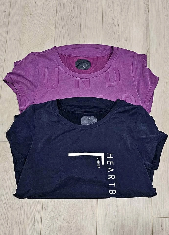 2 Under Armour Women's Athletic T-Shirt [Large] for $15