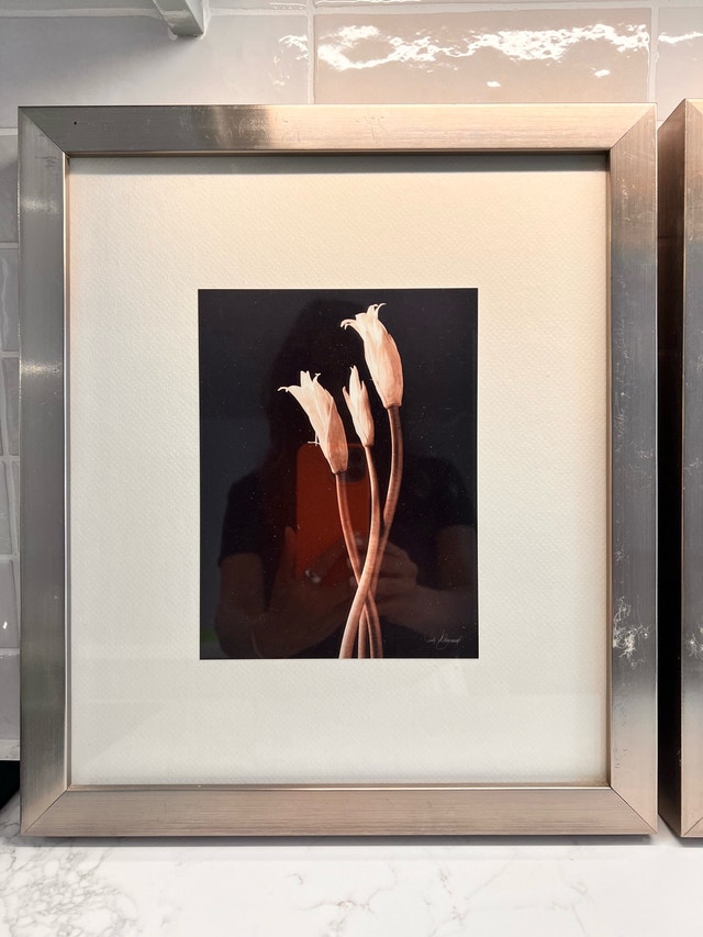 framed floral wall art (set of 2) - photo 3