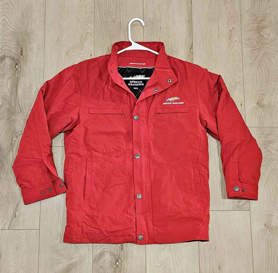 Official Spruce Meadows Team Jacket - Red - Size 3XS