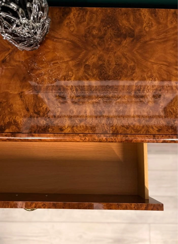 ITALIAN POST MODERN BURL DRESSER! - photo 3