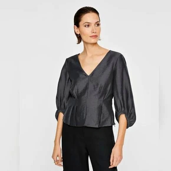 Club Monaco Pitch Sleeve Blouse - XS