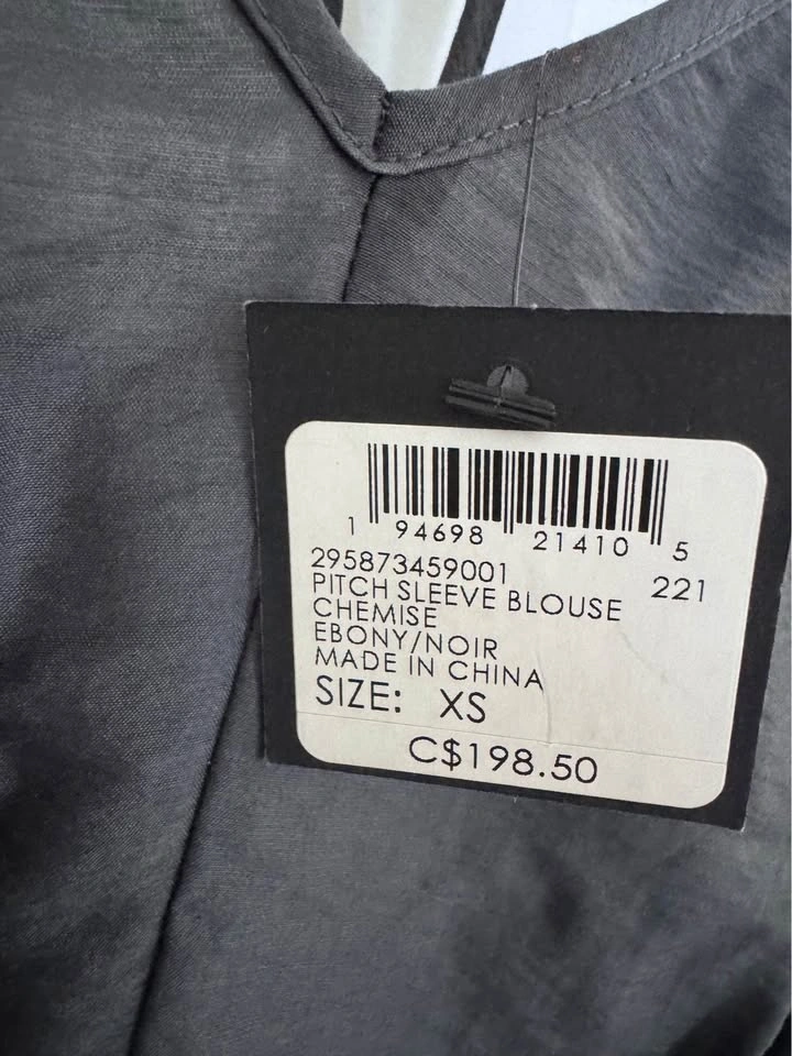 Club Monaco Pitch Sleeve Blouse - XS - photo 4