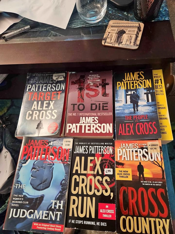 Lot of 20 Bestselling Fiction Novels - James Patterson, Gillian
