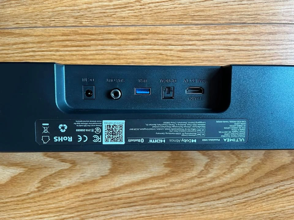 ULTIMEA Dolby Atmos Soundbar with Subwoofer & Remote - Like New - photo 4