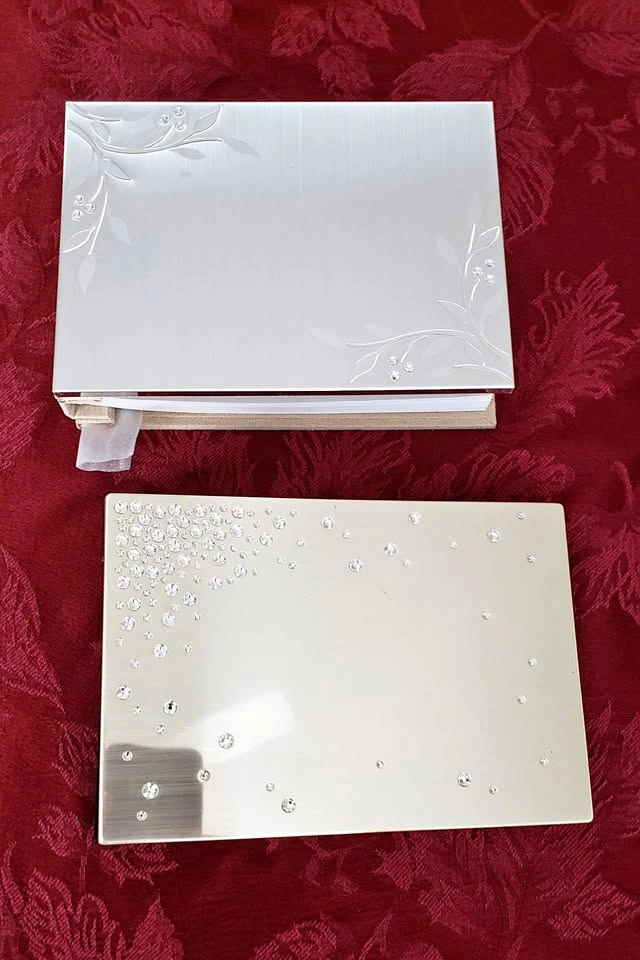 Brand New! Guest Books (in Silver or Pewter)