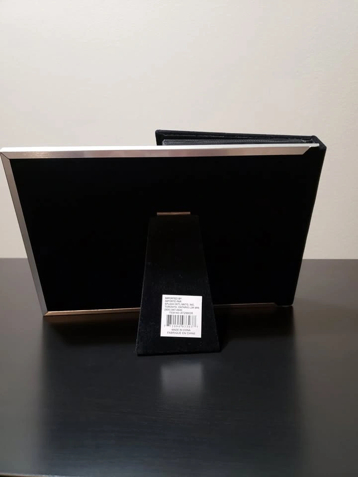 NEW! Brushed Silver Graduation Album with Stand - photo 4
