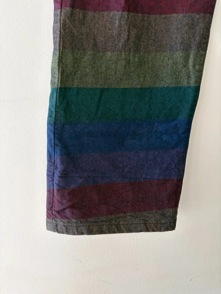 Naked & Famous Friendship Rainbow Multi-colored Weft Jeans Size - photo 5