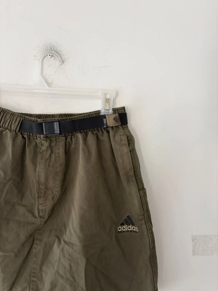 Adidas Equipment Belted Olive Skirt Size S New - photo 2