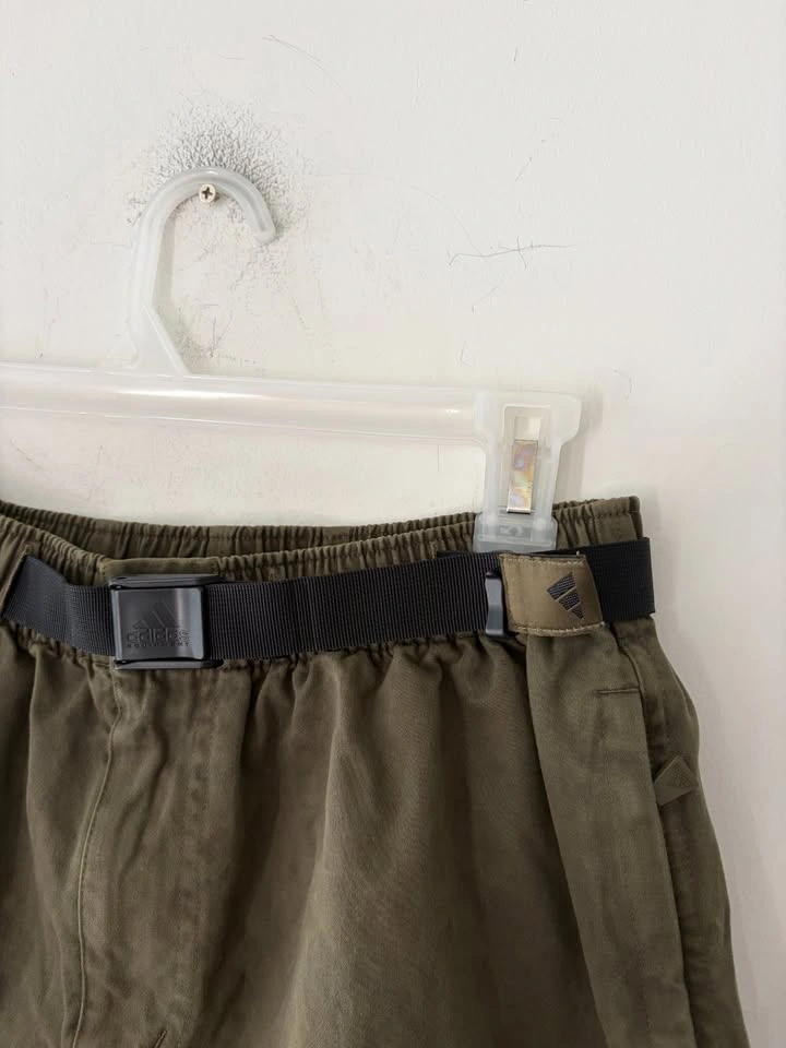 Adidas Equipment Belted Olive Skirt Size S New - photo 3