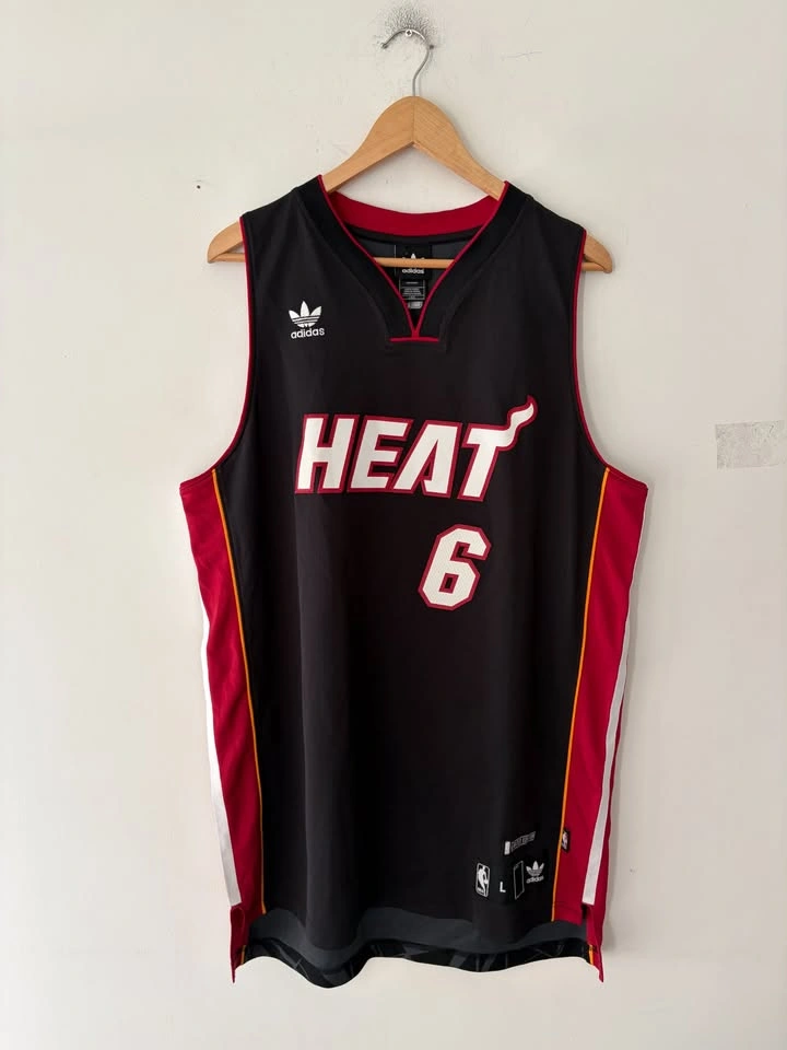 Adidas Miami Heat Lebron James Limited Edition Jersey Size L - photo 2