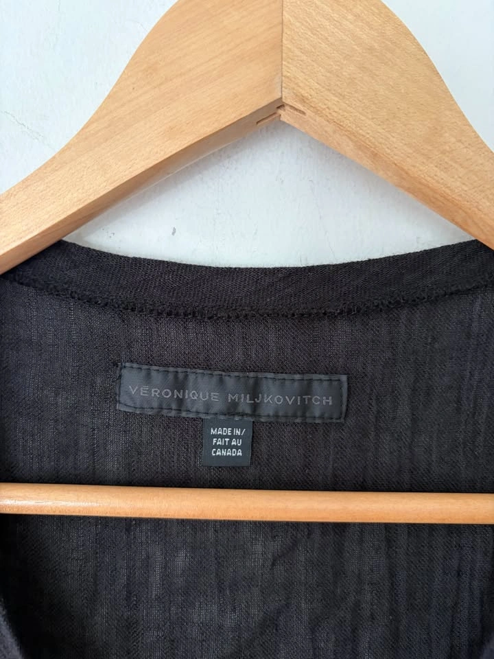 Veronique Miljkovitch 100% Linen Top Size XL - photo 3