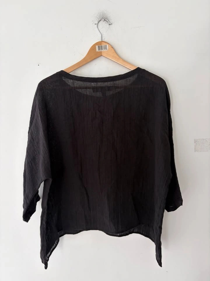 Veronique Miljkovitch 100% Linen Top Size XL - photo 5