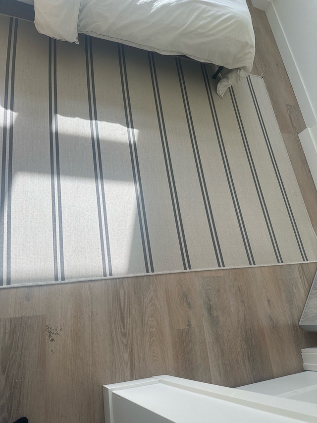 IKEA Striped Area Rug