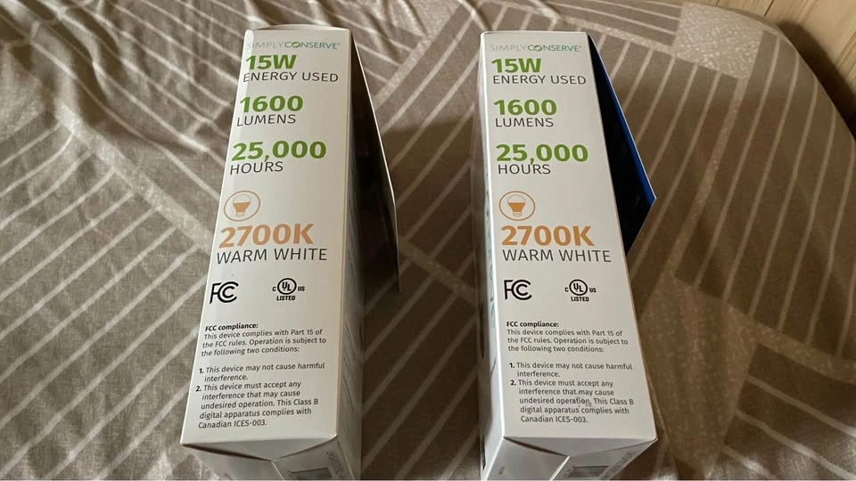 Simply Conserve 15W LED Bulbs (2 Boxes / 8 Bulbs Total) - photo 2