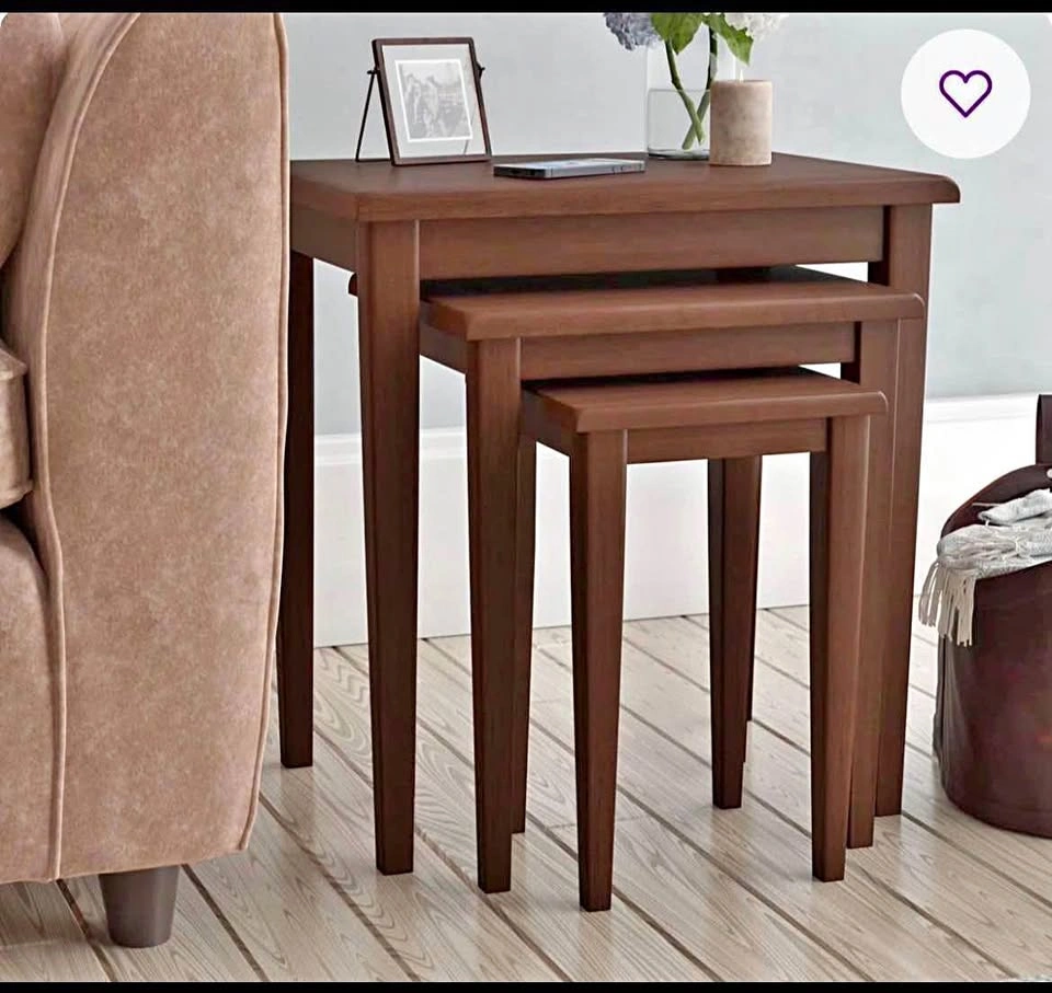 Table - (Solid Wood - Brand new open box) (set of 3)