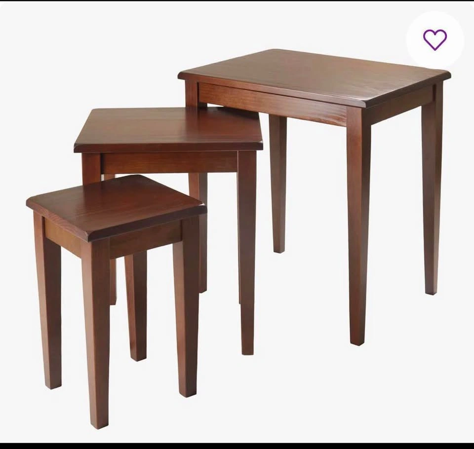 Table - (Solid Wood - Brand new open box) (set of 3) - photo 2