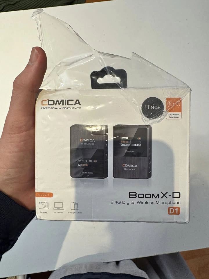 Comica BoomX-D D1 - Wireless Microphone System (2.4G) - Like New