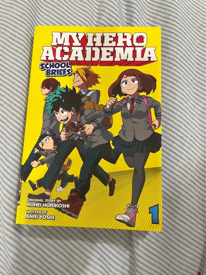 MY HERO ACADEMIA volumes 1,3,4,5