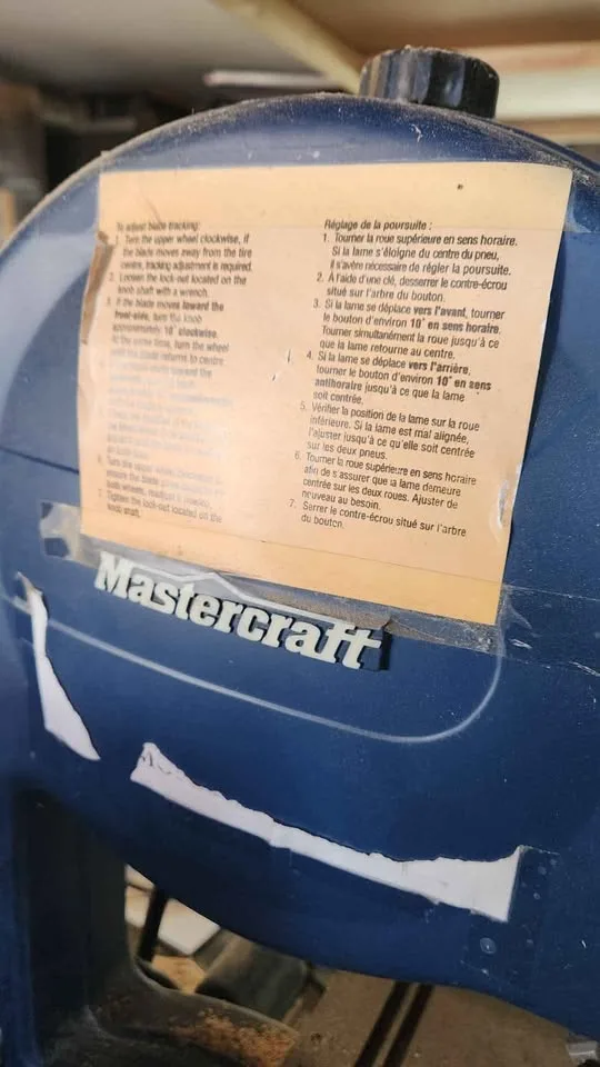 Mastercraft 9" Band saw WD34753 image indicator(3)