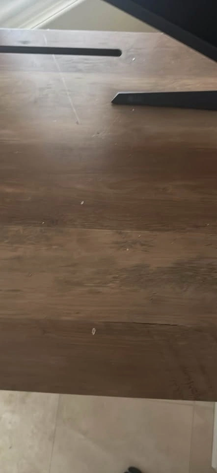 Rustic Wood Look Desk - photo 2