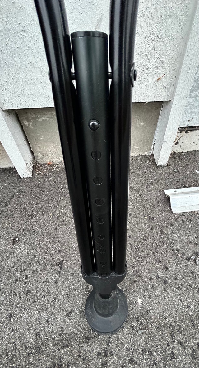 $40 Black Crutches. Made in Europe by Kmina. Size: L - photo 5