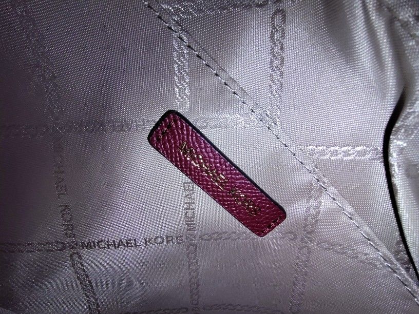 Michael Kors Wine Colored Purse - photo 5