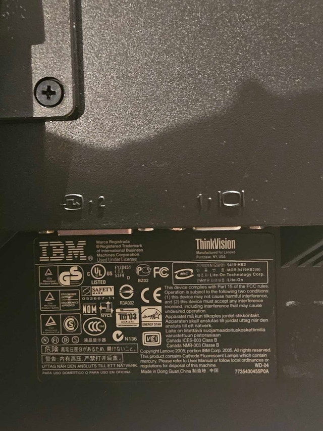 IBM ThinkVision Monitor - photo 3