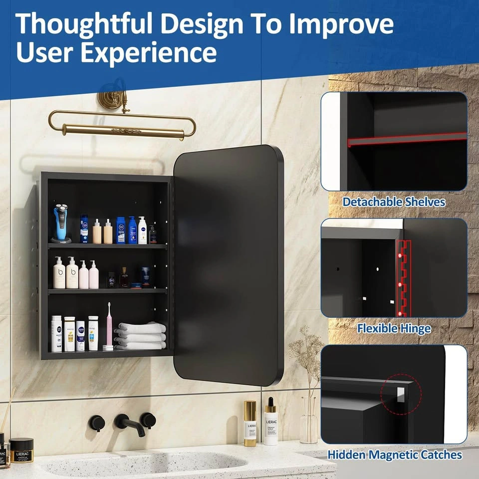 Black Mirror Medicine Cabinet - photo 5