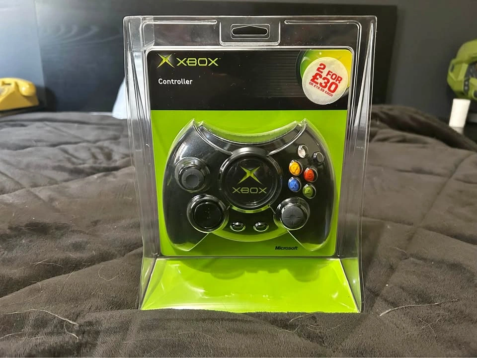 OG Xbox Duke controller - FACTORY SEALED!